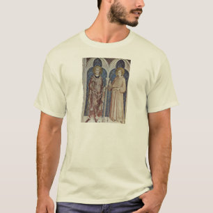 Frescoes met scènes uit het leven van sint-Martin T-shirt