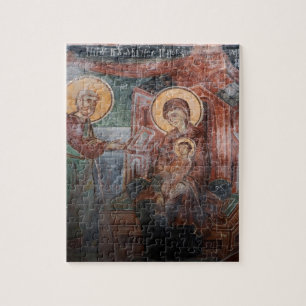 Fresco's uit de 14e-eeuwse Servische Kerk, 2 Legpuzzel
