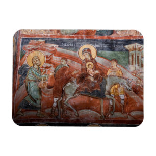Fresco's uit de 14e-eeuwse Servische Kerk, Magneet