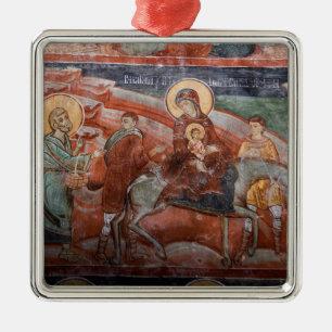 Fresco's uit de 14e-eeuwse Servische Kerk, Metalen Ornament