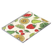 Fresh and Fun Fruit Pattern  Notitieboek (Linkerzijde)