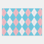 Fresh Argyle Inpakpapier Vel (Voorkant 3)