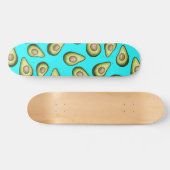 Fresh Avocado Pattern Skateboard (Horizontaal)