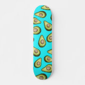 Fresh Avocado Pattern Skateboard (Voorkant)