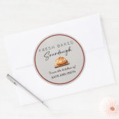 Fresh Baked Sourdough Bakery Label Stickers  (Envelop)