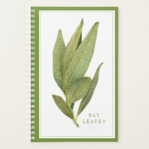 FRESH BAY FEUILLE 5.5x8.5 Planificateur / Vert