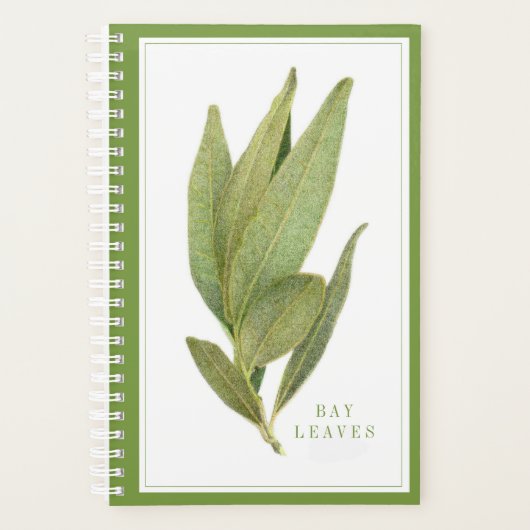 FRESH BAY FEUILLE 5.5x8.5 Planificateur / Vert (Devant)