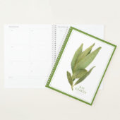 FRESH BAY FEUILLE 8.5x11 Planificateur / Vert (Devant avec enveloppe)