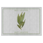 FRESH BAY FEUILLES 11x8 Planche à découper en verr (Devant)