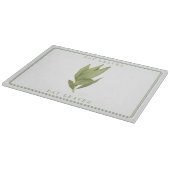 FRESH BAY FEUILLES 11x8 Planche à découper en verr (Coin)