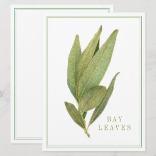 FRESH BAY FEUILLES 6.5x8.75 Carte plat