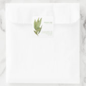 FRESH BAY FEUILLES Biz ID Stickers petits Carrés (Sac)