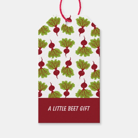 Fresh Beet Collection White Cadeaulabel (Voorkant)
