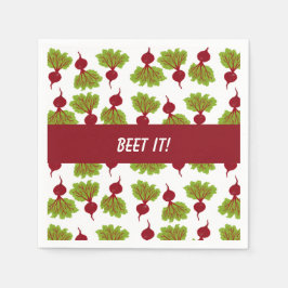 Fresh Beet Collection White Servet