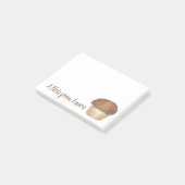 Fresh Bked Streusel Crumb Muffin Bake Sale Foodie Post-it® Notes (Schuin)