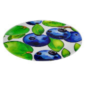 Fresh Blueberry Art Snijplank (Hoek)