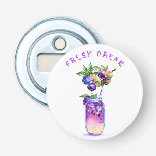 Fresh Blueberry Drink Bottle Opener - Aangepaste t