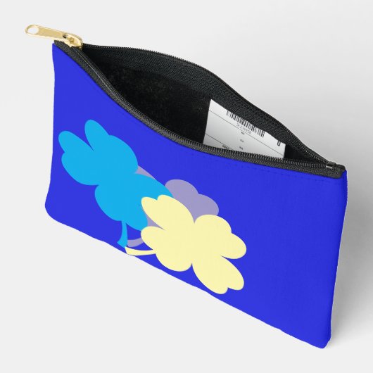 Fresh BlueMonarch Pastel  Accessory Pouch Etui (Open)