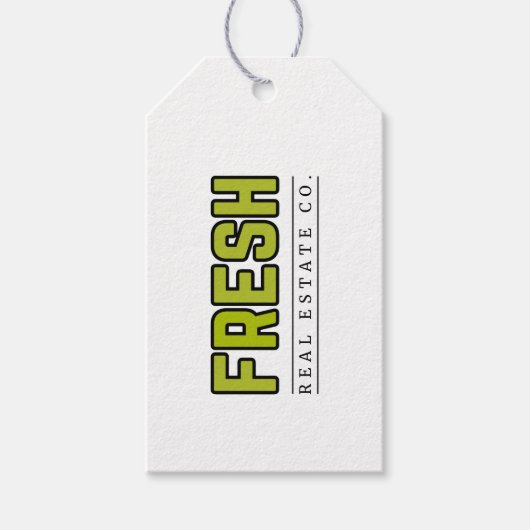 FRESH-cadeautags Cadeaulabel (Voorkant)