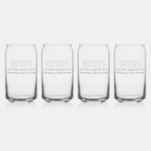 FRESH Can Glass (Set of 4) (Dos)