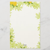 Fresh & Cheerful Writing Paper Briefpapier (Achterkant)