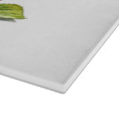 Fresh Cherry Trio in Waterverf, op maat Snijplank (Hoek)