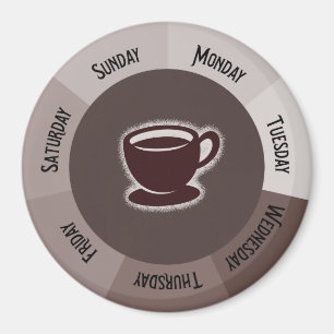 Fresh Coffee Java Kitchen Kantoor Organizer Magneet
