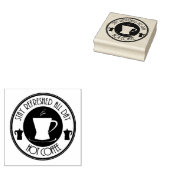 Fresh Coffee Rubberstempel (Gestempeld)