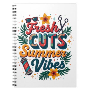 Fresh Cuts Summer Vibe Barber Shop Notitieboek