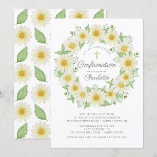 Fresh Daisy Bloemen Meisjes bevestiging Kaart