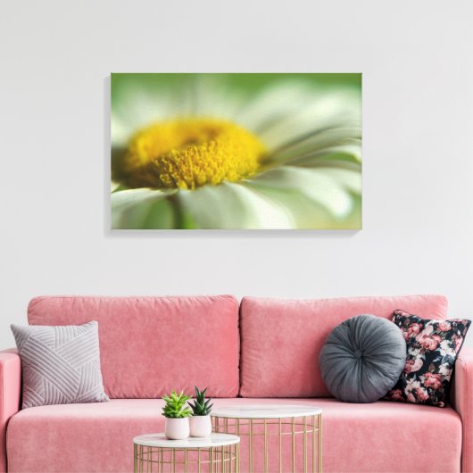Fresh Daisy Canvas Afdruk (Insitu (Woonkamer))