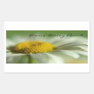 Fresh Daisy Rechthoekige Sticker