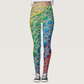 "Fresh Dew Drops Leggings" Leggings (Voorkant)
