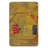 "Fresh Flowers Always Make My Day" Magnet Magneet (Verticaal)