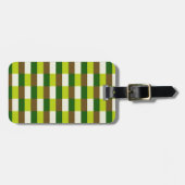 Fresh Grass Color Scheme in Blocks Bagagelabel (Voorkant horizontaal)