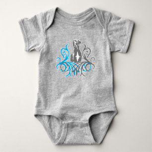 Fresh Great Dane Baby Bodysuit