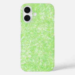 Fresh Green Leaf Telefoonhoes iPhone 16 Hoesje