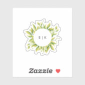 Fresh Greenery Leafy Planten Sticker (Vel)