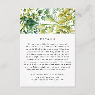 Fresh Greenery Leafy Planten Wedding bijlage