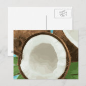 Fresh Hawaiian Coconuts Briefkaart (Voorkant / Achterkant)