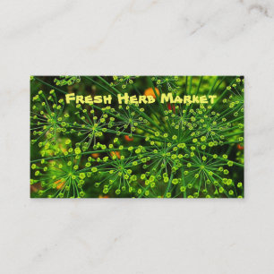 Fresh Herb Market Visitekaartje