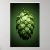 Fresh Hop Cone - Bier Poster (Voorkant)
