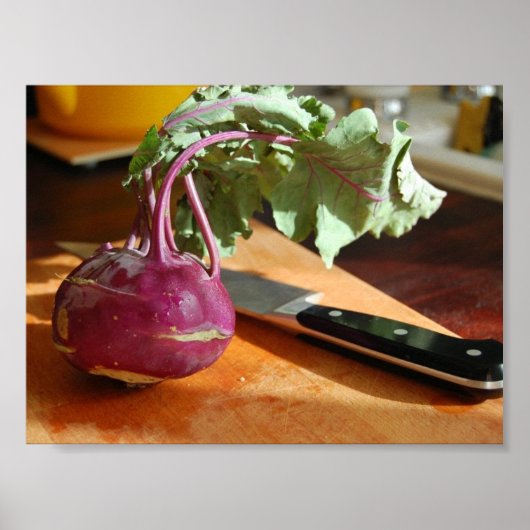 Fresh Kohrabi Poster (Voorkant)