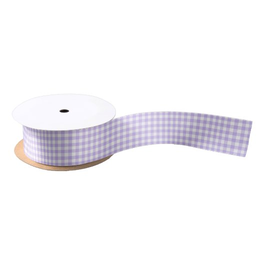 Fresh Lavender Gingham Pattern Lint (Spoel)