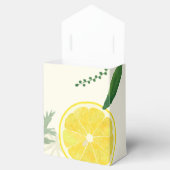 Fresh Lemon Favor Box Bedankdoosjes (Geopend)