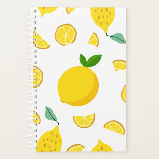 Fresh Lemon Notebook (Devant)