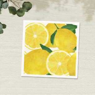Fresh Lemon Paper Napkin Servet