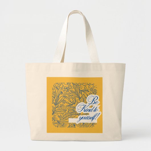 Fresh Lemon Pattern Tote Bag – Citrus Summer Desig (Devant)