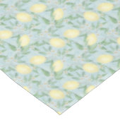 Fresh lemon yellow citrus tafelkleed (Gekanteld)