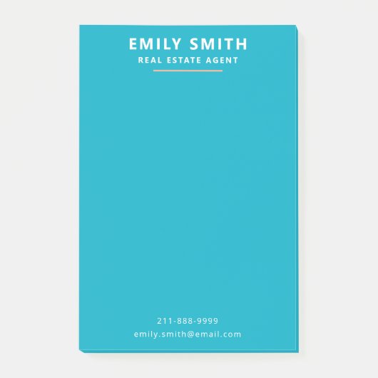 Fresh & Modern makelaar makelaar makelaar Post-it® Notes (Voorkant)